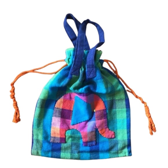 BAREFOOT NATURAL Drawstring Bag Elephant - Picture 7 of 9